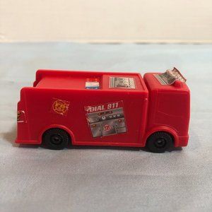 Arby's 2001 Plastic Toy Fire Truck #UPST